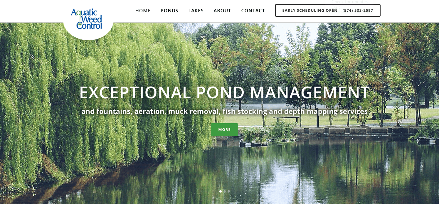 Customer Spotlight: Aquatic Weed Control