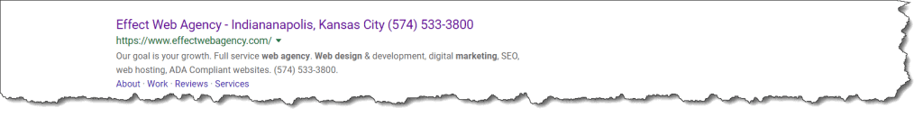 SEO title tag