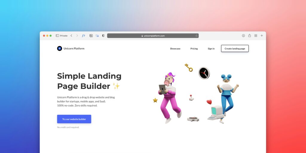 landing page performance